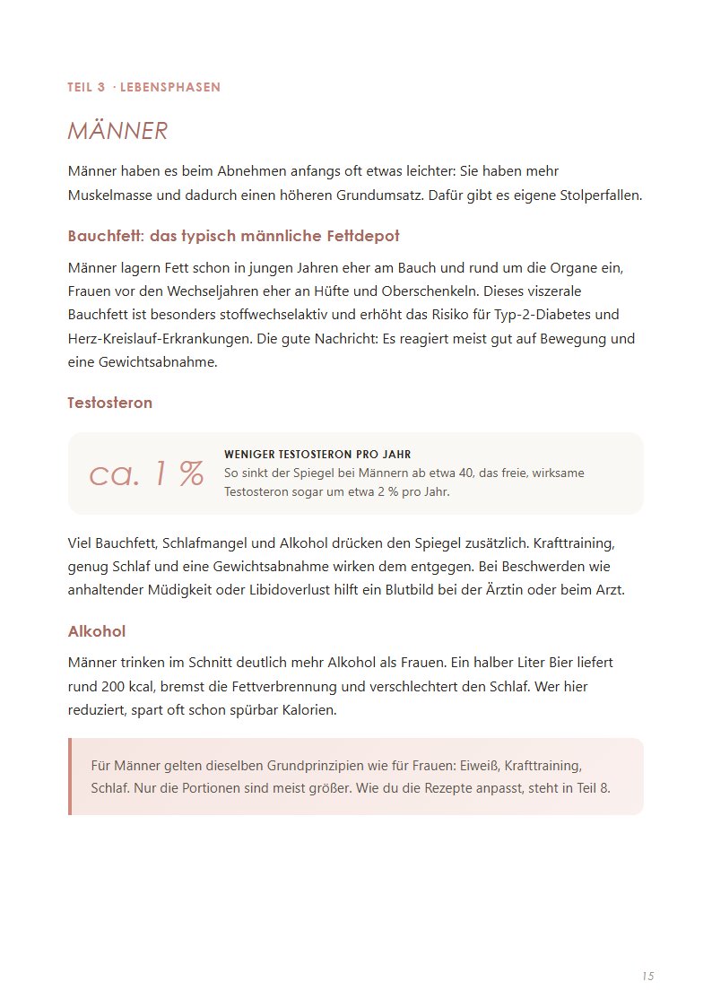 Seite: Kapitel für Männer
